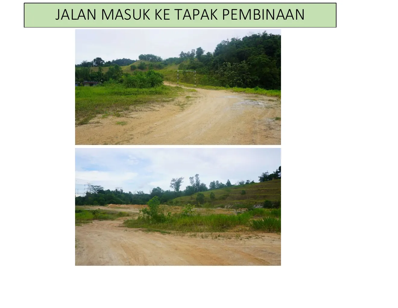 Kemajuan pembinaan pada November 2023, rekod 1