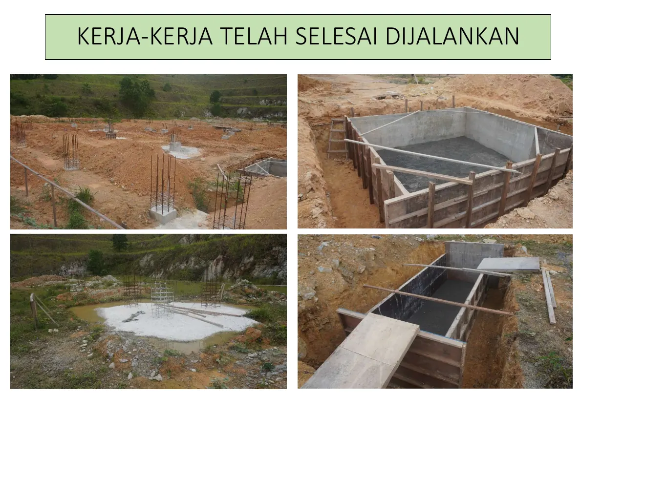 Kemajuan pembinaan pada November 2023, rekod 6