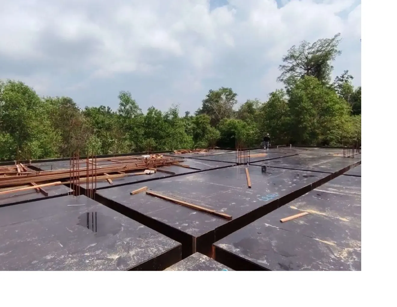 Kemajuan pembinaan pada Jun 2026, rekod 12