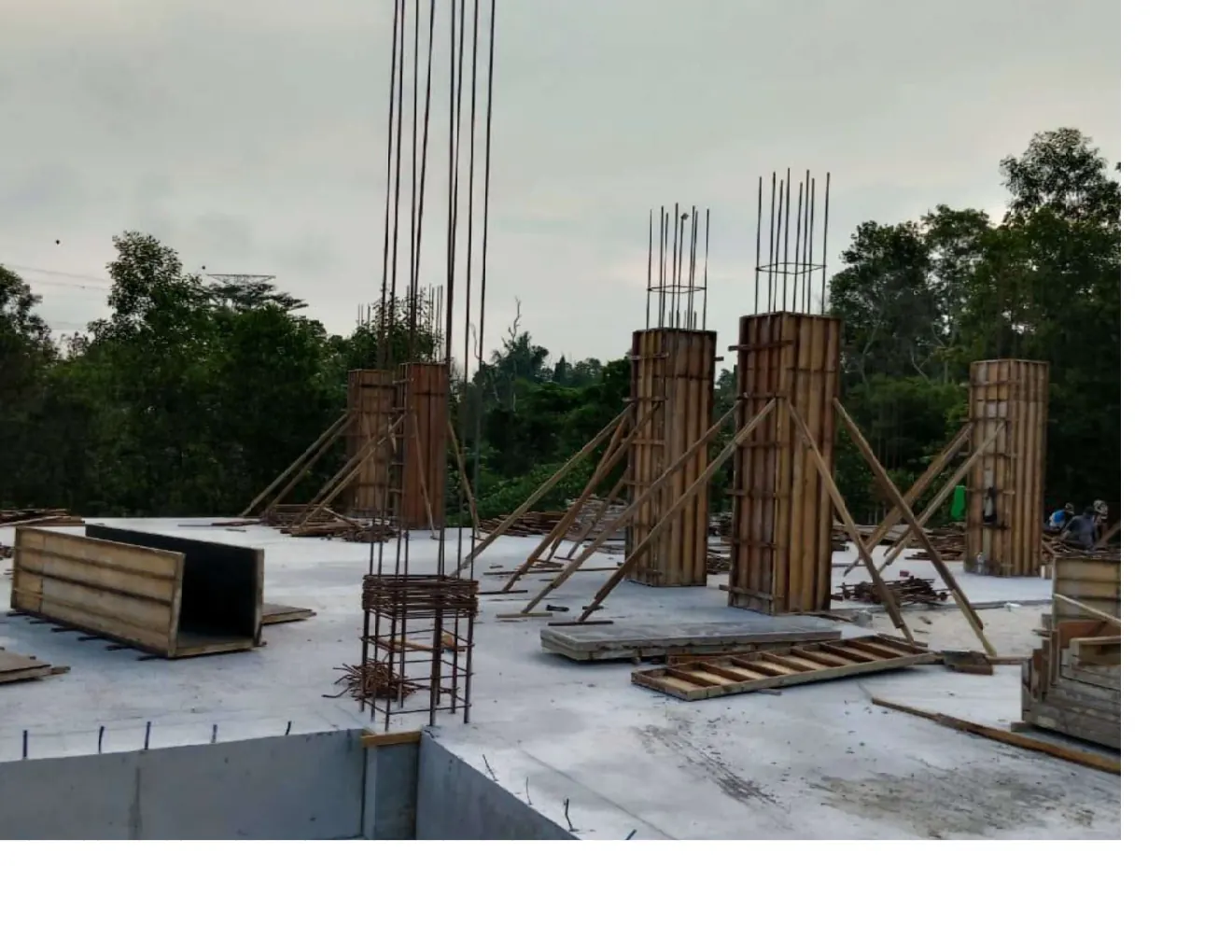 Kemajuan pembinaan pada Jun 2026, rekod 16