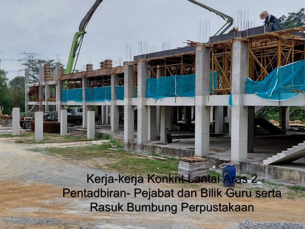 Kemajuan pembinaan pada Ogos 2026, rekod 15