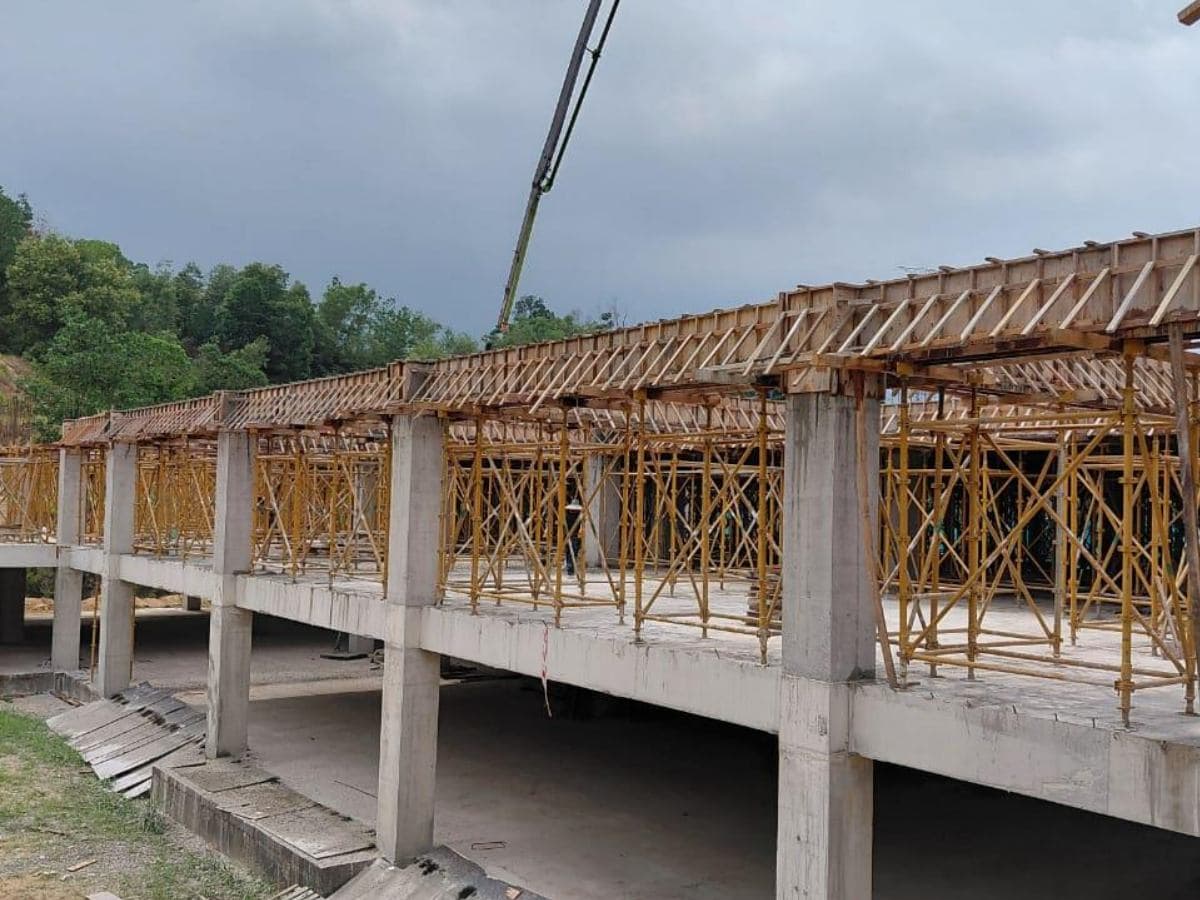 Kemajuan pembinaan pada Ogos 2026, rekod 17